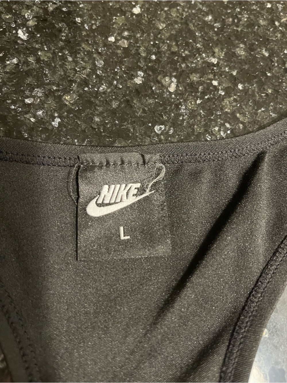 Nike Black & Caramel Brown Athletic Tank + Leggings Set - Picture 4 of 9